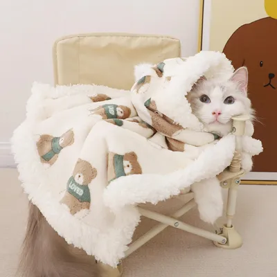 IntiMeg Couverture épaisse pour chat