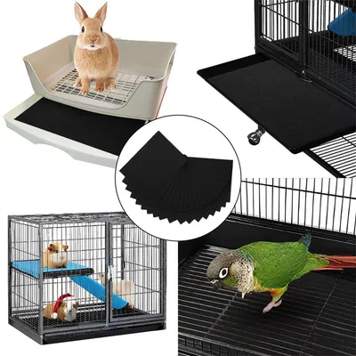 IntiMeg Lot de 30 litière pour cage à oiseaux,45*50cm
