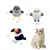 IntiMeg Jouet d'oiseau volant rechargeable pour chat