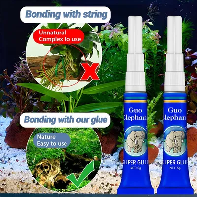 IntiMeg Lot de 5 Colles Coraux pour Aquarium