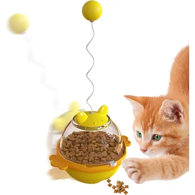 UAMLY Juguetes que gotean comida para gatos