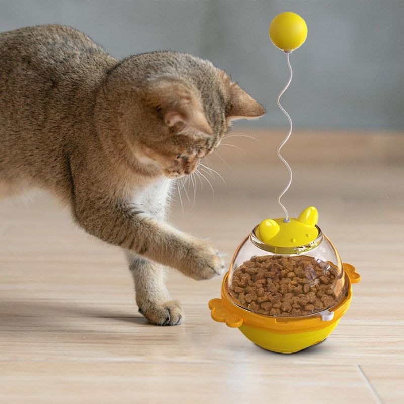 UAMLY Jouets qui fuient de la nourriture pour chat