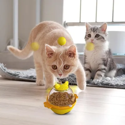 UAMLY Jouets qui fuient de la nourriture pour chat