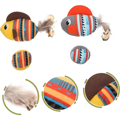 UAMLY Balle de dentition pour chat