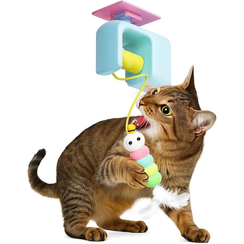 UAMLY Jouet électrique pour chat monté sur porte