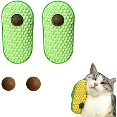 UAMLY Peigne à poils de chat, jouet boule à la menthe