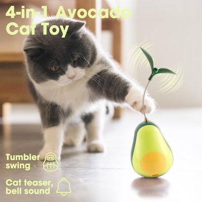 UAMLY Jouets pour chats avec de la nourriture qui fuit