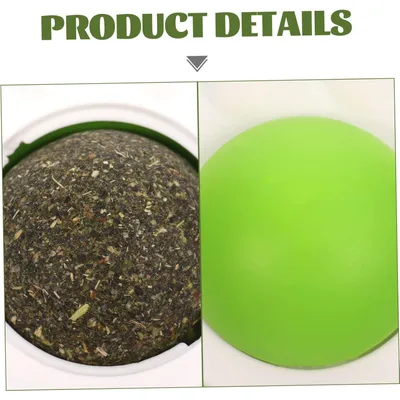 UAMLY Boules d'herbe à chat en forme de patte de chat