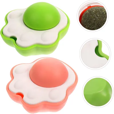 UAMLY Boules d'herbe à chat en forme de patte de chat