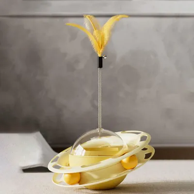 UAMLY Jouet en forme de balle de nourriture pour chat