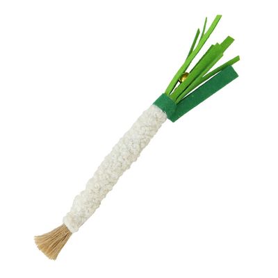 Bâtonnet à mâcher à l'herbe à chat avec corde en coton enveloppée