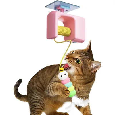 UAMLY Jouet électrique pour chat monté sur porte