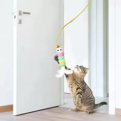 UAMLY Jouet électrique pour chat monté sur porte