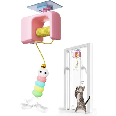 UAMLY Jouet électrique pour chat monté sur porte