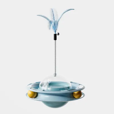 UAMLY Jouet en forme de balle de nourriture pour chat