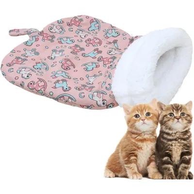 Sac de couchage pour chat, chaud pour l'hiver