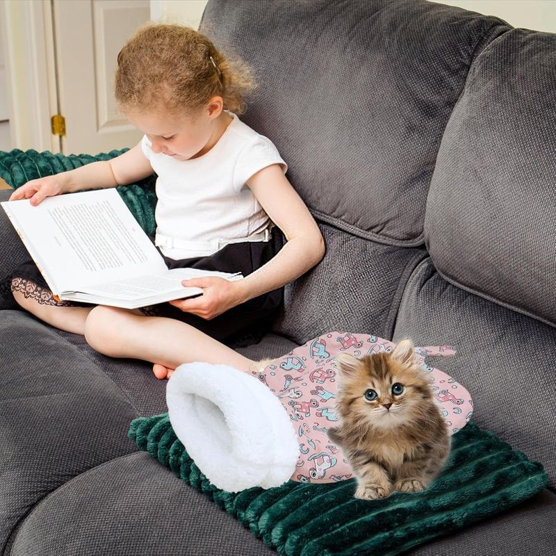 Sac de couchage pour chat, chaud pour l'hiver