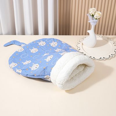 Sac de couchage pour chat, chaud pour l'hiver