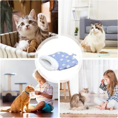 UAMLY Saco de dormir abrigado para gatos para el invierno