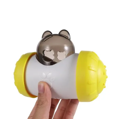 UAMLY Jouet pour chien en forme de balle alimentaire Tumbler