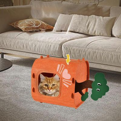 UAMLY Casa para gatos, cama cueva para gatos