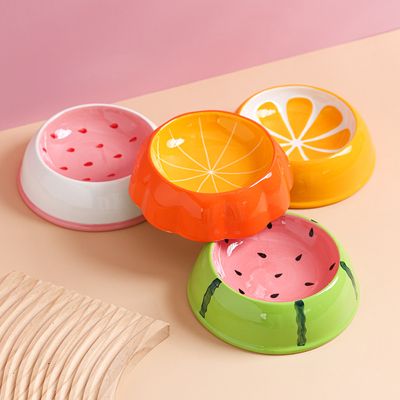 UAMLY Cuenco de cerámica para gatos - sandía