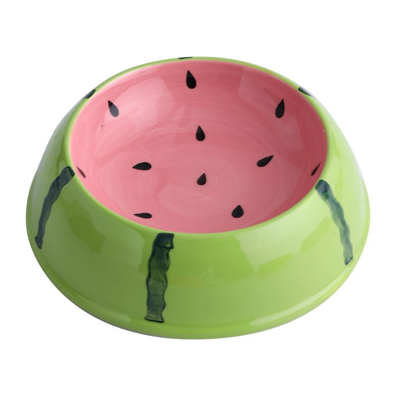 Keramik-Katzennapf – Wassermelone