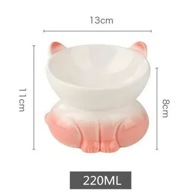 Gamelle Chat Bol en Céramique pour Chat