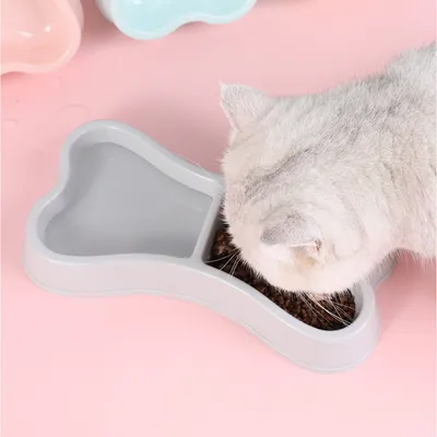 UAMLY Gamelles pour animaux de compagnie Double bol