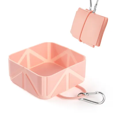 UAMLY Comedero plegable para perros, ideal para viajar