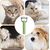 Brosse anti-perte de poils pour chat
