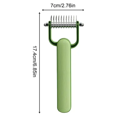 Brosse anti-perte de poils pour chat