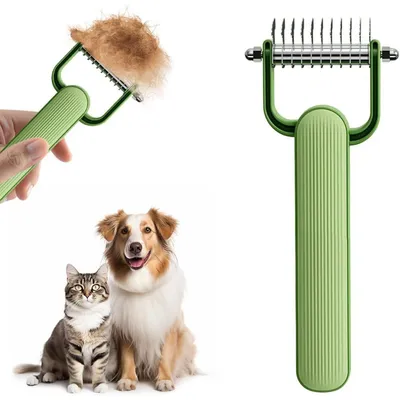Brosse anti-perte de poils pour chat