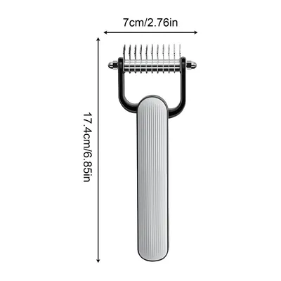 Brosse anti-perte de poils pour chat