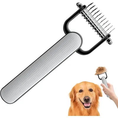 Brosse anti-perte de poils pour chat