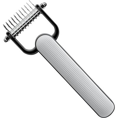 Brosse anti-perte de poils pour chat