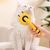 Brosse autonettoyante pour chat