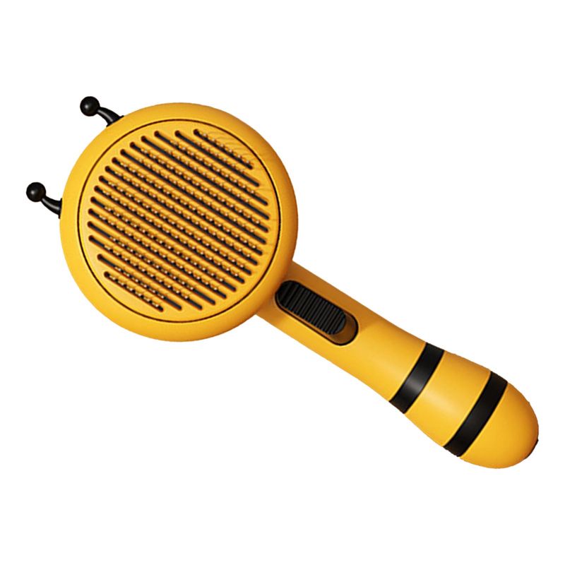 Brosse autonettoyante pour chat