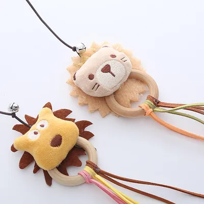UAMLY Canne à peluche pour chat avec manche en bois