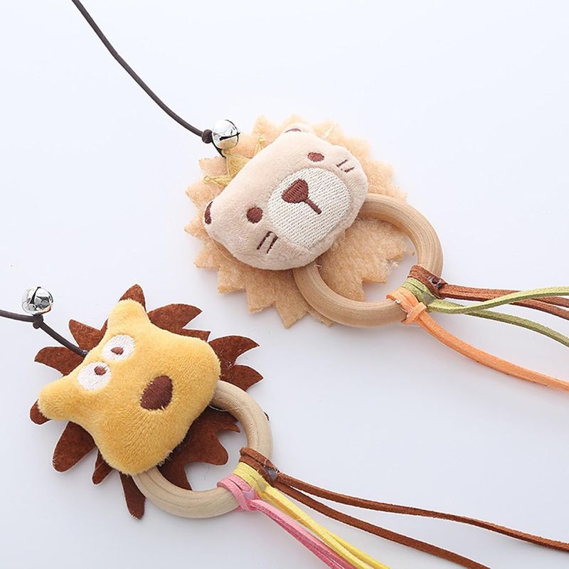 UAMLY Peluche chat teaser avec manche en bois