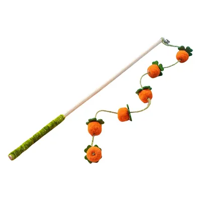 Reitlaze Jouet baguette pour chat avec clochette