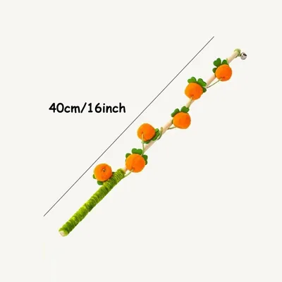 Reitlaze Jouet baguette pour chat avec clochette