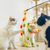 Jouet baguette pour chat avec clochette