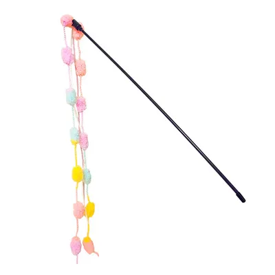 Jouet baguette pour chat avec clochette