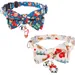 Colliers de Noël pour chats, avec cloches et nœud papillon