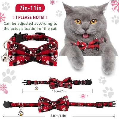 Collier pour chat réglable à dégagement rapide
