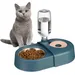 Distributeur de nourriture et d'eau pour chats
