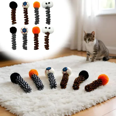 UAMLY Balle à ressort interactive - Jouet pour chat