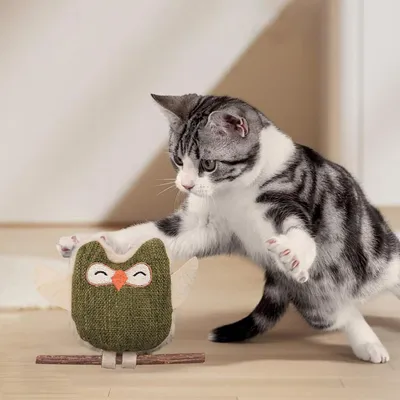 UAMLY Jouets de nettoyage des dents de chat