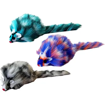 UAMLY Souris en peluche - Jouet pour chat UAMLY Souris en peluche - Jouet pour chat